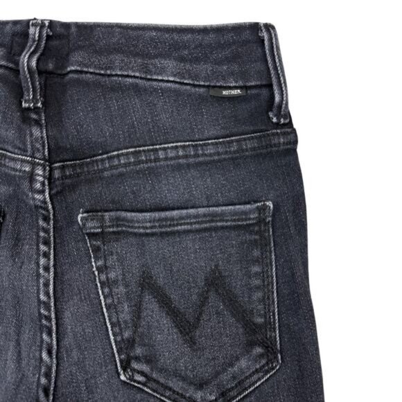 MOTHER High Waisted Looker Ankle Jean Size 24 Encounters At Night - Picture 7 of 10